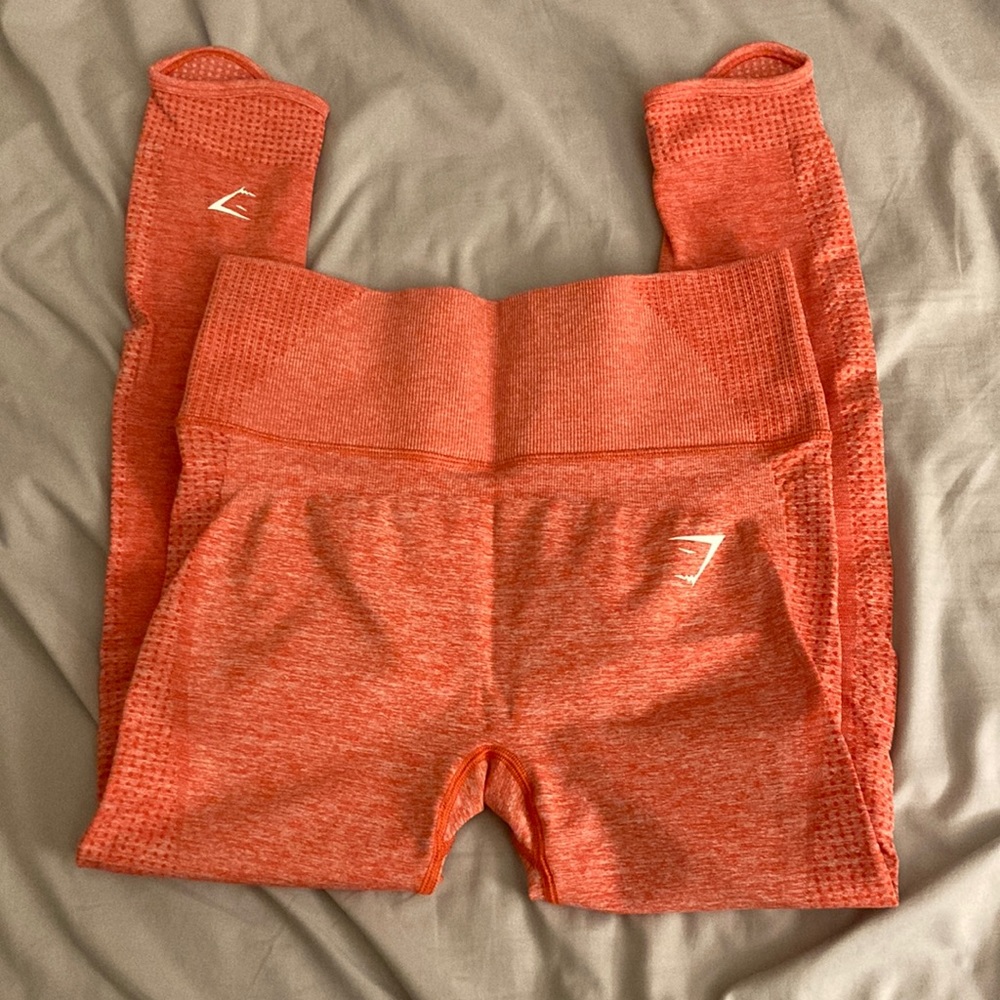 Gymshark coral 7/8 leggings